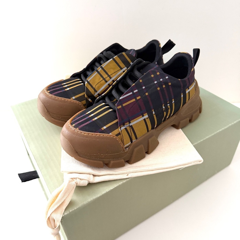 Max Mara Weekend Women's Checkered Sneakers